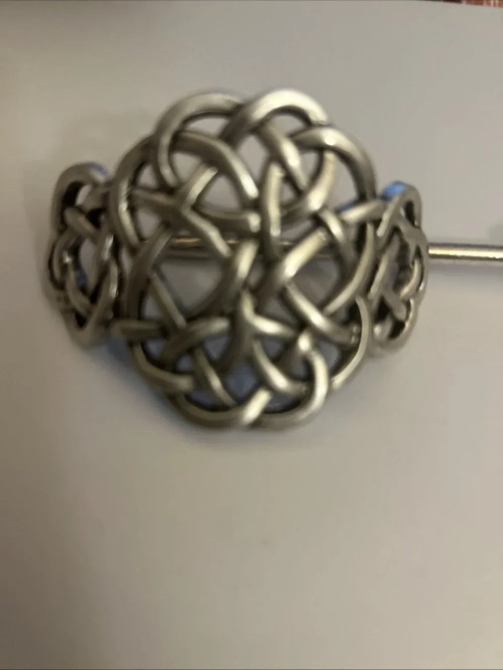 Celtic Infinity Knots Hair Clip Hair Pin Hair Accessories W/ Modern Twist
